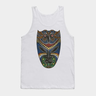 African Mask Traditional t shirt P R t shirt Tank Top